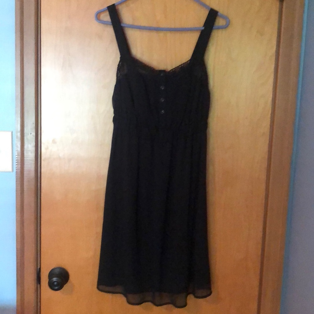 Summer black dress